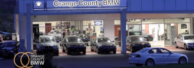 Orange County BMW dealership exterior in Harriman